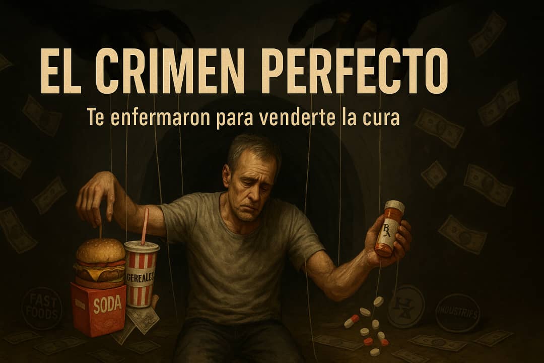 El Crimen Perfecto: Cómo Te Enfermaron Para Venderte La Cura (Y Por Qué Nadie Habla De Esto)